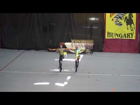 ROCK AND MAGIC SE, Hungary BOREK DÁVID - PAP LOLA Junior Rendkívüli Országos 8. hely