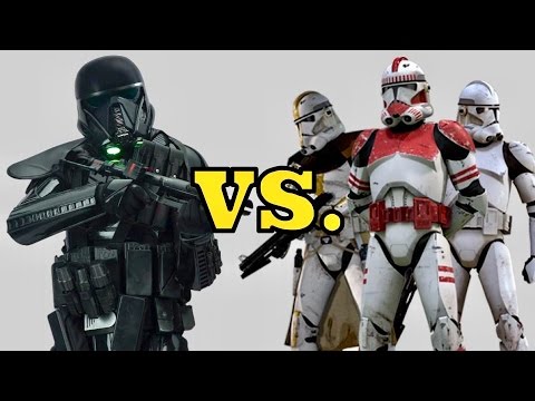 Death Troopers vs. Clone Troopers - Armor, Weapons and Training Comparison