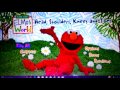 ELMo S World Head Shoulders Knees And Toes