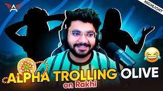 Trolling OLIVE for Rakhi Gift 😂 - H¥DRA ALPHA BGMI HIGHLIGHTS! #bgmi