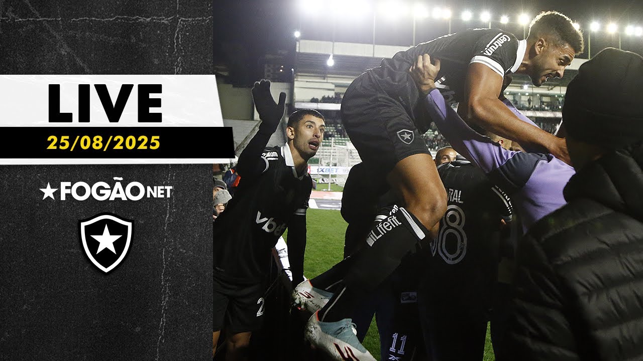 LIVE | Botafogo recupera confiança e tem pela frente principal objetivo de 2025