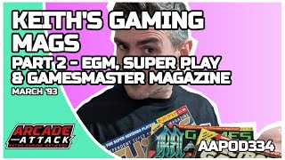 Gaming mags - March 1993 - Pt.2 EGM, Super Play and GamesMaster magazine (Pod 334)