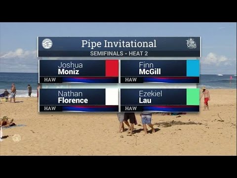 Men's Pipe Invitational Semifinals, Heat 2