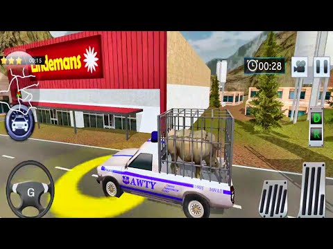 Animals Police Cars Transport Games - Mobil Mobilan Polisi Hewan Android Gameplay