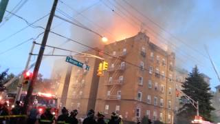 preview picture of video 'North hudson 5 alarm fire part 5'