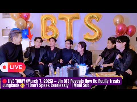 🔴 LIVE TODAY (March 7, 2026)  Jin BTS Gets Honest About Jungkook 😳 | Multi Sub #jin #bts #jungkook