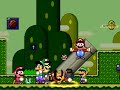 MUGEN Team SMW Mario Vs Team SMW Luigi