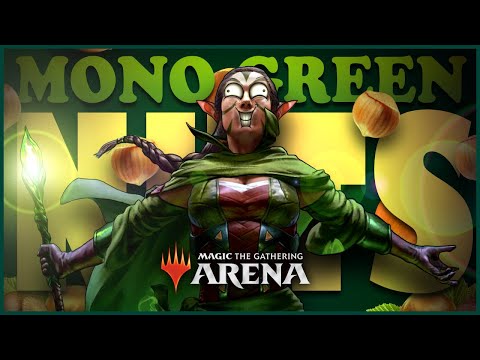 MONO GREEN NUTS | MTG Arena Gameplay