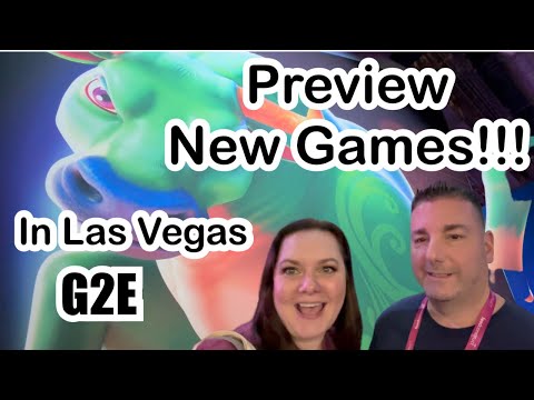 Check out New Slot Machines from G2E in Las Vegas!