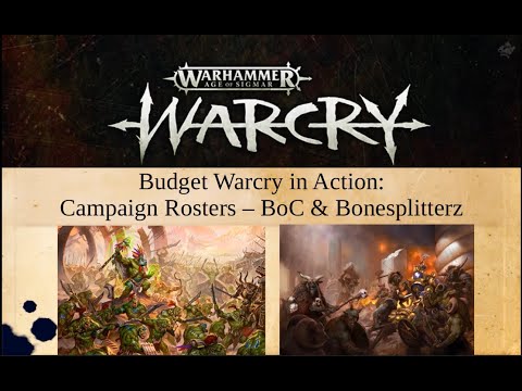 Budget Warcry in Practice - Campaign Edition