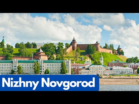 Relax & Explore: Stunning 4K Aerial Tour of Nizhny Novgorod