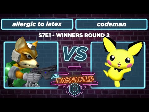 The Nightclub S7E1: codeman vs allergic to latex - WR2 SSBM