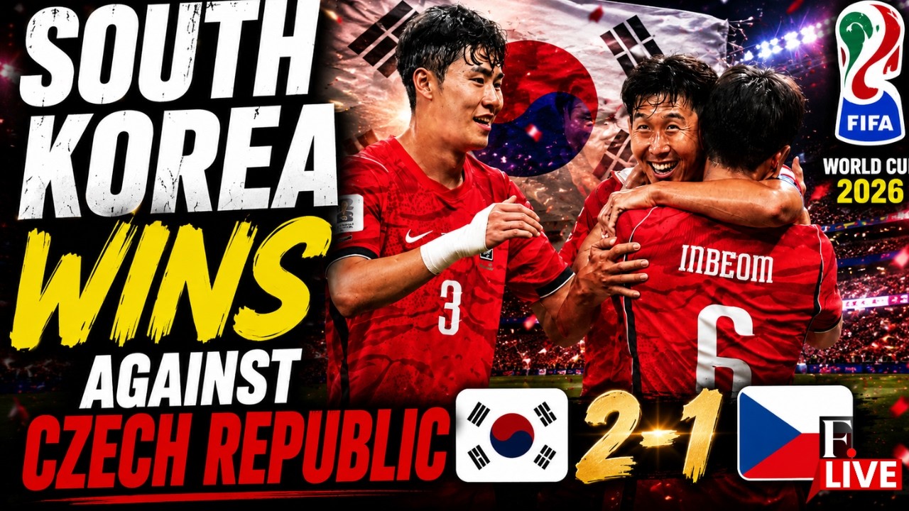 🔴 FIFA WORLD CUP LIVE: SOUTH KOREA TAKE DOWN CZECH REPUBLIC | SOUTH KOREA LEADS ! FIFA World Cup