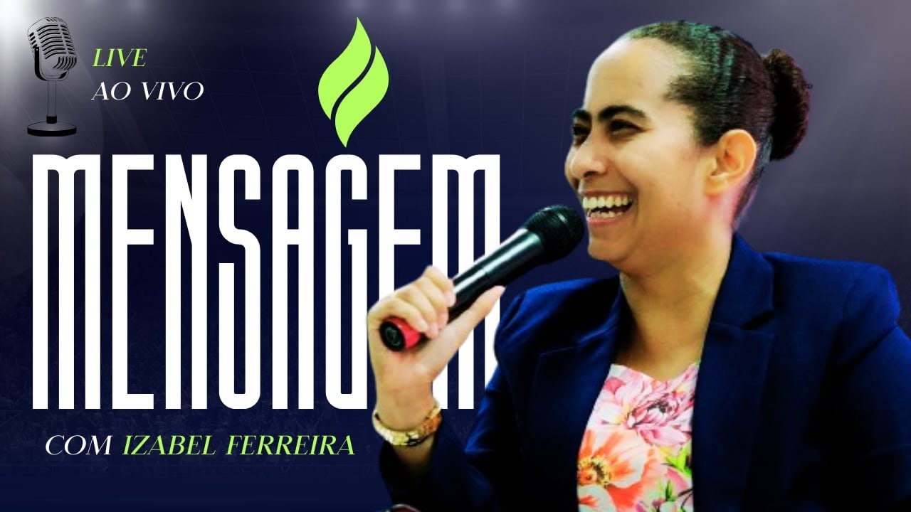 16/04/2025 - PREGAÇÃO COM  IZABEL FERREIRA | MARCOS 5:34