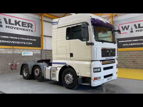 New In Stocklist For Sale: MAN TGA 26.440 XLX 6X2 TRACTOR UNIT – 2007 – MX57 GJF