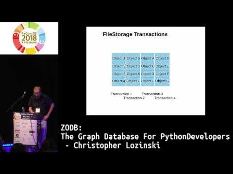 PyCon.DE 2018: ZODB: The Graph Database For PythonDevelopers - Christopher Lozinski