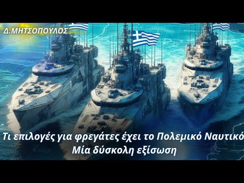 Δημήτρης Μητσόπουλος: Τι επιλογές για φρεγάτες έχει το Πολεμικό Ναυτικό - Μία δύσκολη εξίσωση