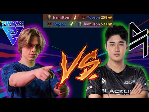 Abed vs Topson : Tundra Blacklist MIDLANE Battle Riyadh Master 2024 Ranked
