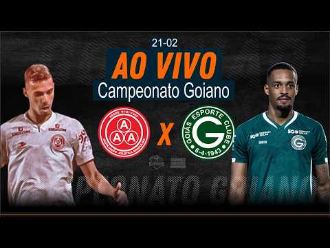 Anapolina x Goiás - AO VIVO - Campeonato Goiano - 21/02/2026