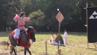 preview picture of video '【Japan】 北条流鏑馬　－　Hōjō  Yabusame　－　horseback archery'