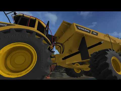Farming Simulator 17 volvo A40G FS transport