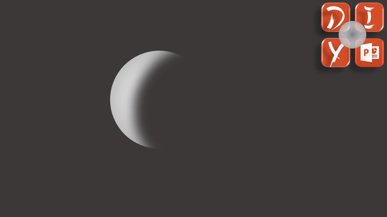 Lunar Eclipse 2019 - PowerPoint animation