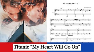 Titanic - My Heart Will Go On - James Horner - Easy Piano