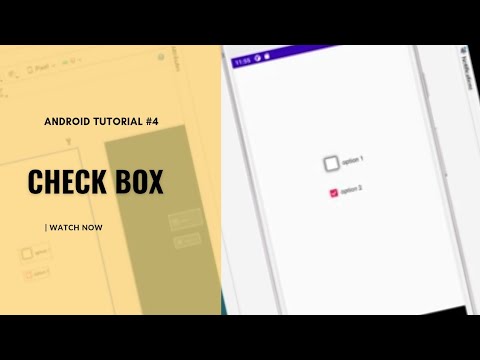 Android Studio Tutorials | how to use Checkbox in android Ui