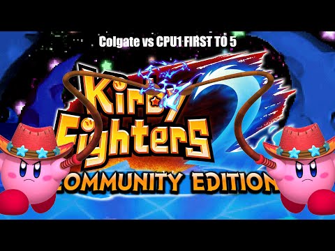 Kirby Fighters 2 CE - Colgate vs CPU1 First to 5 (TOP PLAYER EXPOSED!?)