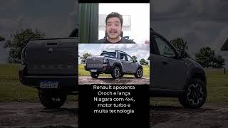 FIM da Renault Oroch! Nova Niagara chega para assumir seu lugar no Brasil #oroch #renault #niagara