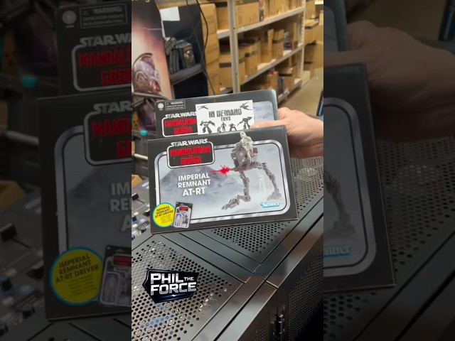 Vídeo relacionado con Star Wars La colección Vintage, Imperial Remnant AT-RT, The Mandalorian & Grogu, Vehículo Premium a Escala de 9,5 cm, Incluye Figura de acción