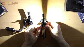 Solar H4 12/24V 130W 11000Lm 6500K, CSP3570 8704S2 - відео 1