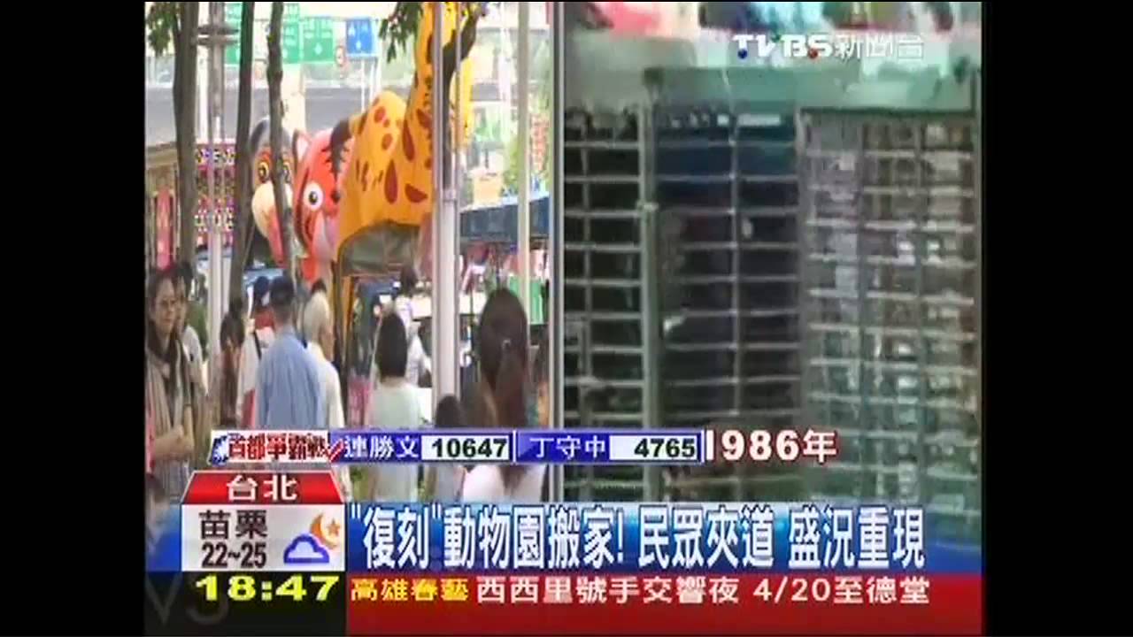 「復刻」動物園搬家! 民眾夾道、盛況重現