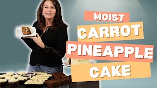 The Most Moist Carrot Pineapple Cake Ever – Packed with Incredible Flavor!