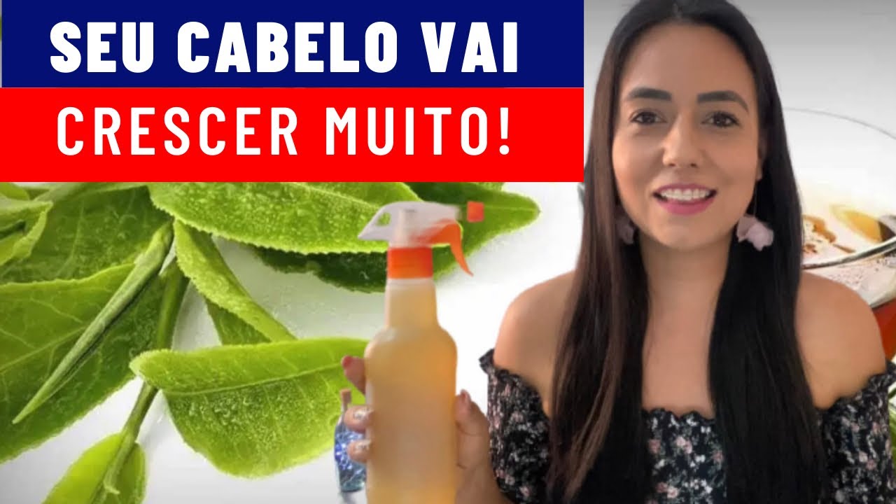 SEU CABELO VAI CRESCER MUITO! TÔNICO BOMBA DE FOLHA DE GOIABA - RECEITA BARATA E CASEIRA
