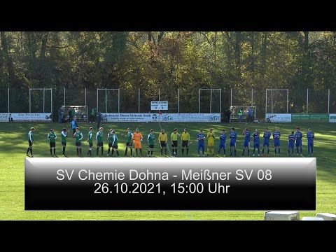 26.10.2021 SV Chemie Dohna - Meißner SV 08 [Endstand: 2 : 3]