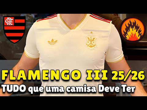 Flamengo 25/26 Shirt ADIDAS ORIGINALS Off White