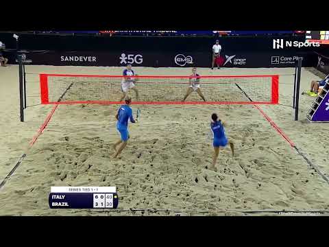FINAL Beach Tennis World Cup 2022 Mixed BRAZIL vs ITALY Highlights Baran and Cappelletti