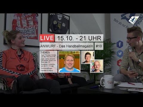(Re-LIVE) Anwurf - Das Handballmagazin | Folge #10