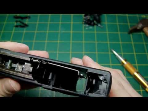 LaZouche Custom airsoft TM Glock 17 stripdown Pt 2