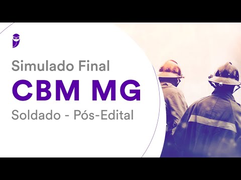 Simulado Final CBM MG - Soldado - Pós-Edital - Correção