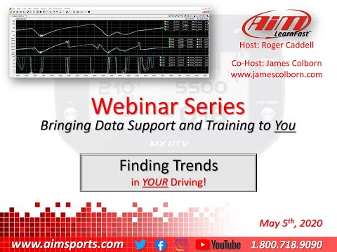 1-11 Finding Trends in YOUR Driving - Live Webinar with James Colborn - 5/5/2020