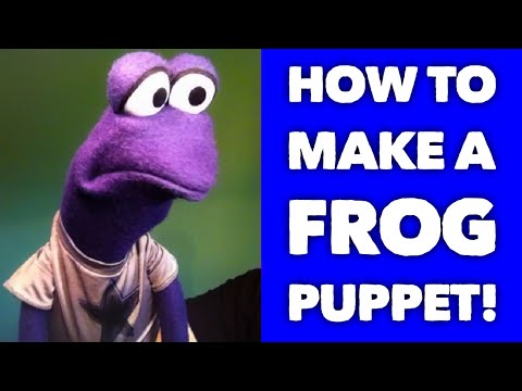 How to Make a Frog Puppet!