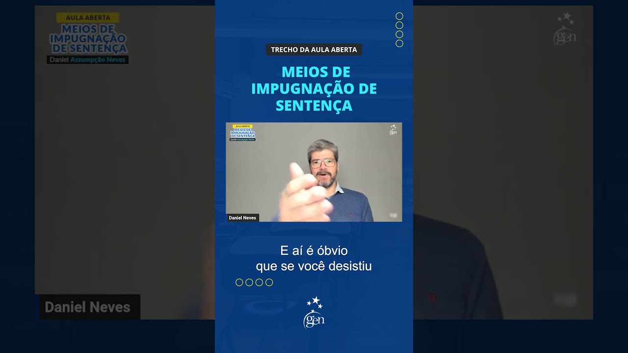 A desistência nos embargos de declaração