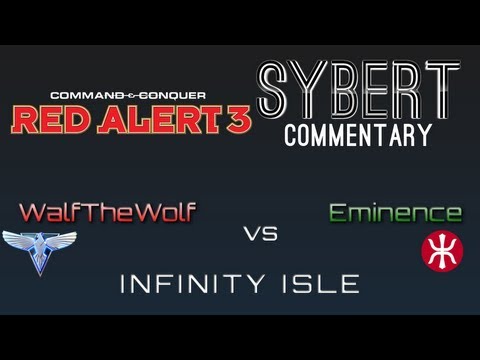 WalfTheWolf[A] vs Eminence[E] - Infinity Isle - Red Alert 3