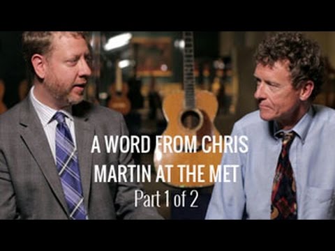 A Word With Chris: Martin At The MET Part 1