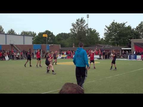 NK 2015 Korfbal Finale C1 veld:     DSC - KVS .... nu te zien in 4k UHD