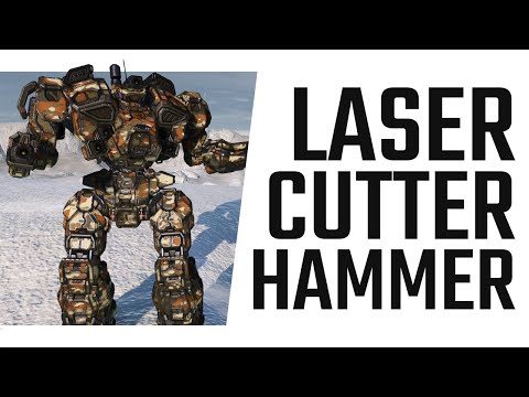 Laser Cutter Hammer - Warhammer IIC Heavy Laser Build - Mechwarrior Online The Daily Dose #830