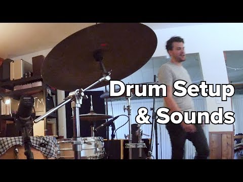 Drum Setup and Sounds at PIQUE! RECORDING