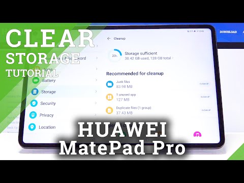 How to Clean Storage in HUAWEI MatePad Pro – Optimize System